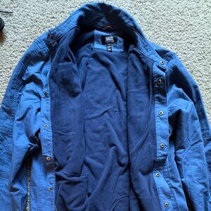 Men's AKHG Stone Run Standard Fit Fleece Lined Overshirt